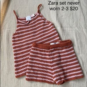 Zara knit set